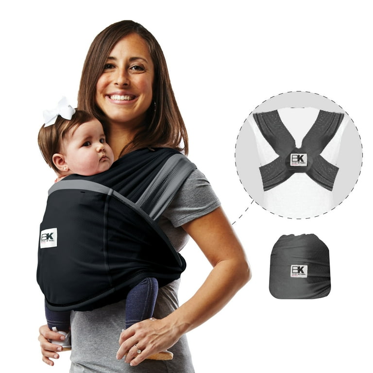Baby K'tan Pre-Wrapped - Ready To Wear Baby Carrier - Original Denim