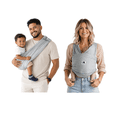 thumbnail image 1 of Baby K'tan Original Pre-Wrapped Baby Carrier, Easy Slip-On Baby Wrap, 1 of 9