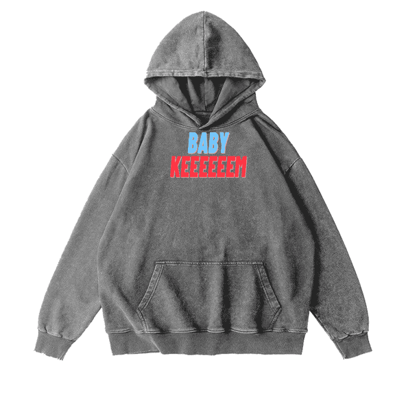 Baby Keem Merch Logo Hoodie Vintage Washed Dirtyfit Fashion Winter Sweatshirts Top