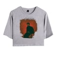 thumbnail image 1 of Baby Keem Merch New Album T-Shirt For Women&Girls Midriff Short Sleeve Summer Fashion Vest Tee, 1 of 4