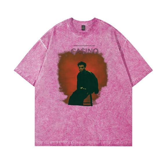 Baby Keem Merch New Album Vintage Washed Cotton Dirtyfit T-Shirt Oversized Black Graphic Tee