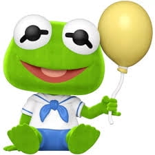 Baby Kermit Flocked 1696 Exclusive Vinyl Figure with Protector