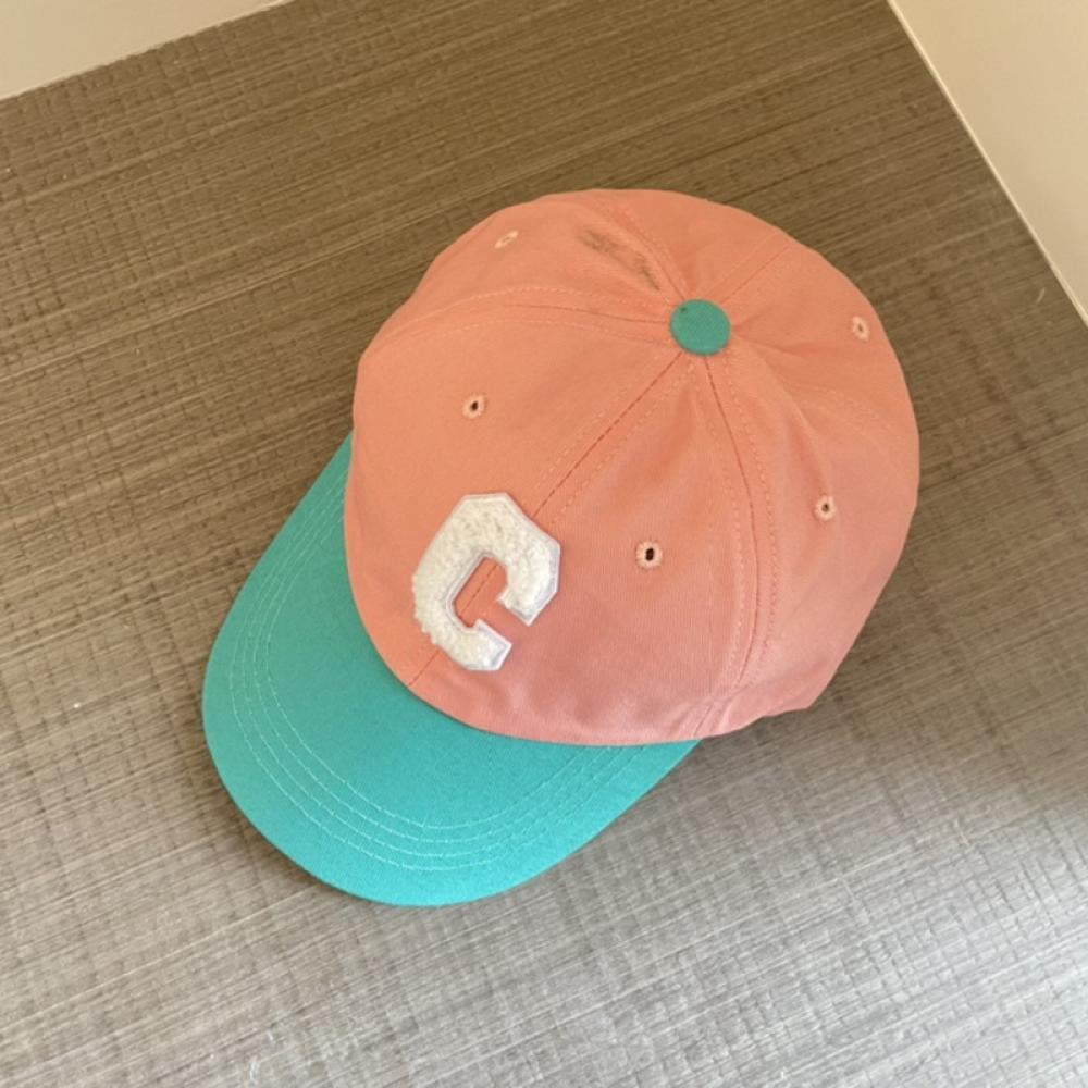 Baby Kids Baseball Hat Letter C Summer Kids Caps Adjustable Embroidered ...