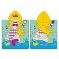 thumbnail image 1 of Baby Kids Bath and Beach Hooded Towel Wrap, 1 of 9