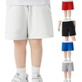 thumbnail image 1 of Baby Kids Boys Girls Summer Elastic Waist Casual Shorts Pants Sport Shorts Solid Short Pants Baby Boy 3 to 6 Months Clothes, 1 of 6