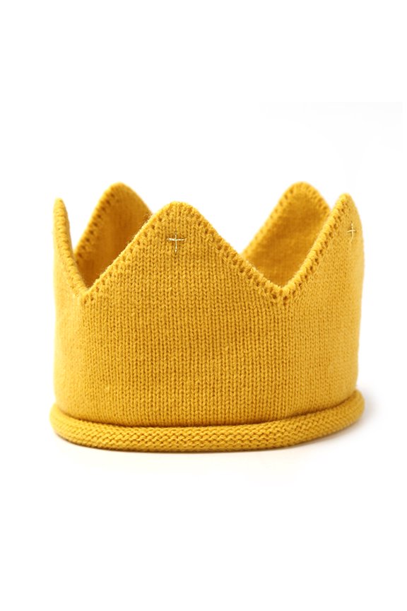 Baby Kids Girls Warm Winter Knitted Hat Crown Knit Headband