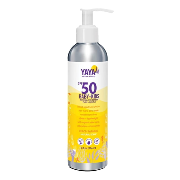 Baby + Kids SPF 50 Mineral Sunscreen (8 oz)