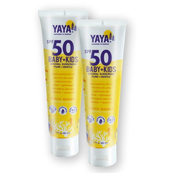Baby + Kids SPF 50 Mineral Sunscreen (Duo-Pack)
