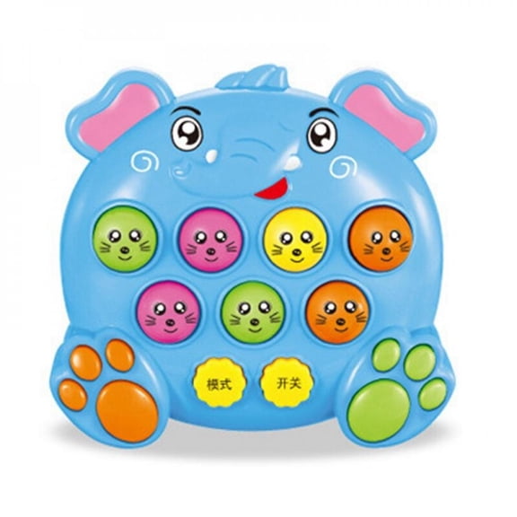 Baby Kids Toys Gift Musical Hit Hamster Game Toy Educational Electronic