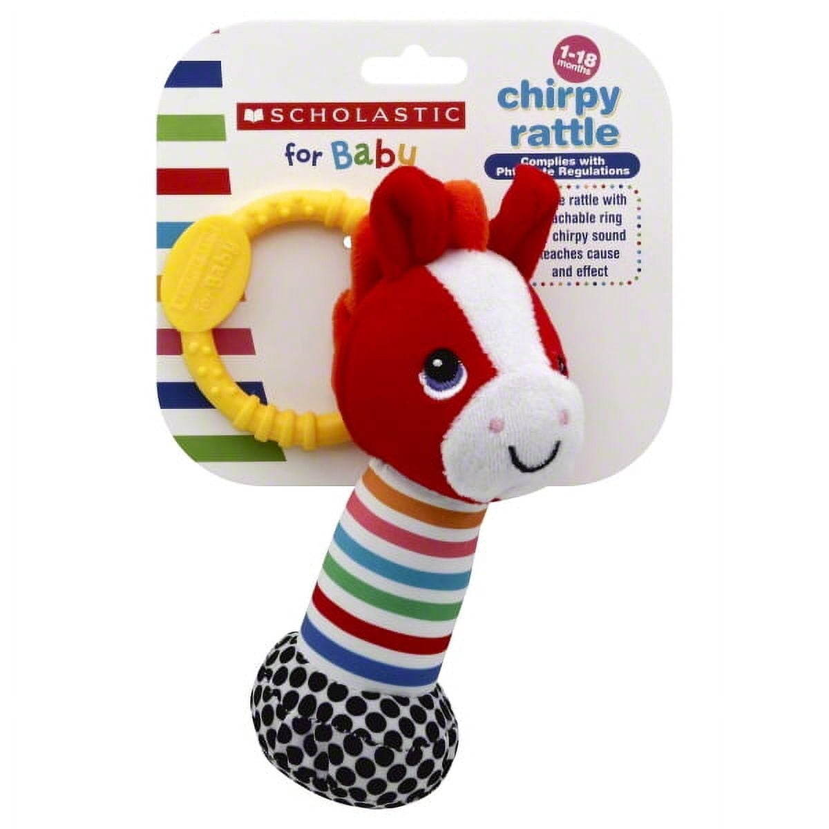 Baby King - Playtex Chirpy Rattle, Elephant