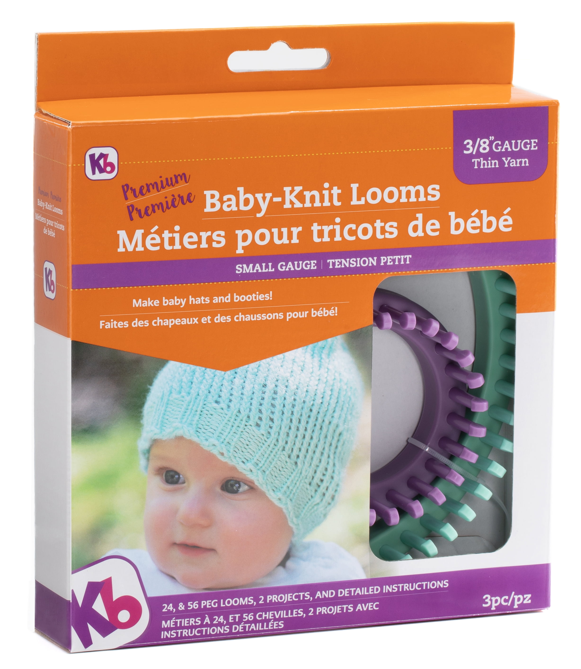 2/PKG BABY KNIT LOOMS