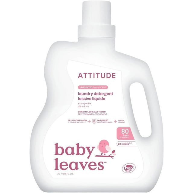 Baby Laundry Detergent Liquid, EWG Verified, Safe for Baby Clothes