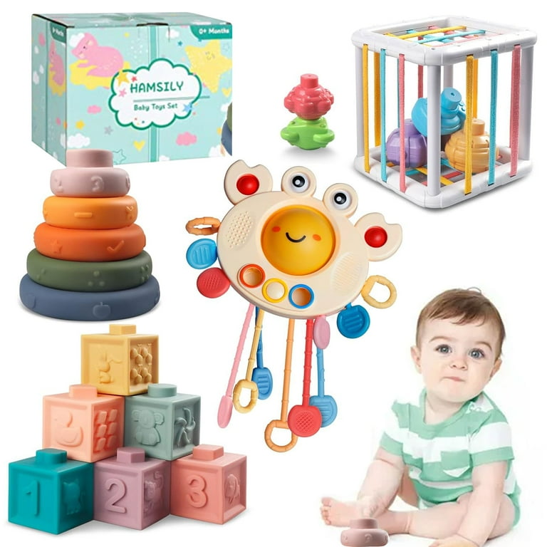 Baby Learning Toys for Ages 6-18 Months - 4in1 Toddler Toys