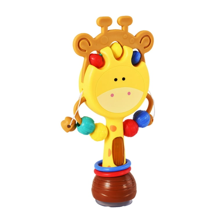 Baby Light-Up Cloud Rattle- Rain-Glow Squeeze- Teething Rattle