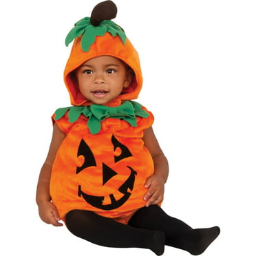 In Character Infant Pumpkin Baby Jack O Lantern Dress Halloween Costume ...