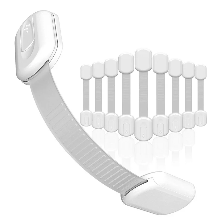 Safety 1ˢᵗ & Drawer Latch (14pk), White