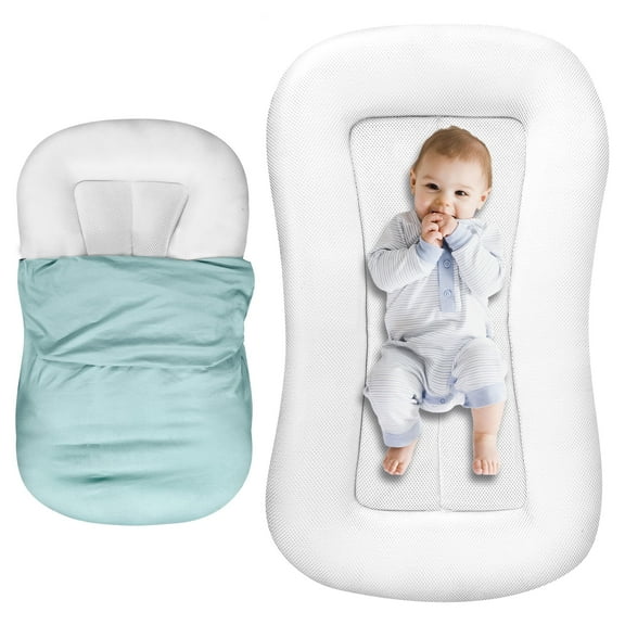 Gofinoday Baby Lounger for Newborn , Portable Infant Nest, Removable cover, soft and breathable,Boys and Girls