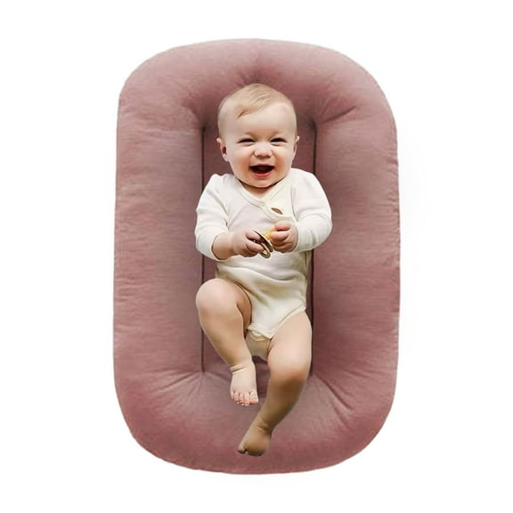 Baby Lounger Pillow for Infants Babies 0 12 Months Lounger for Baby Soft Cotton Breathable Infant Floor Seats & Loungers for Newborn Gifts