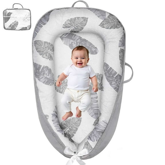 Oioane Multi-Use Infant Activity Pad, Breathable & Soft Floor Mat, Portable Tummy Time Station for Home and Travel