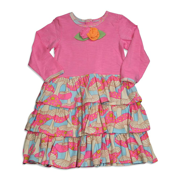Baby Lulu - Baby Girls Long Sleeve Ana Dress 30357-3T (Ava Dress
