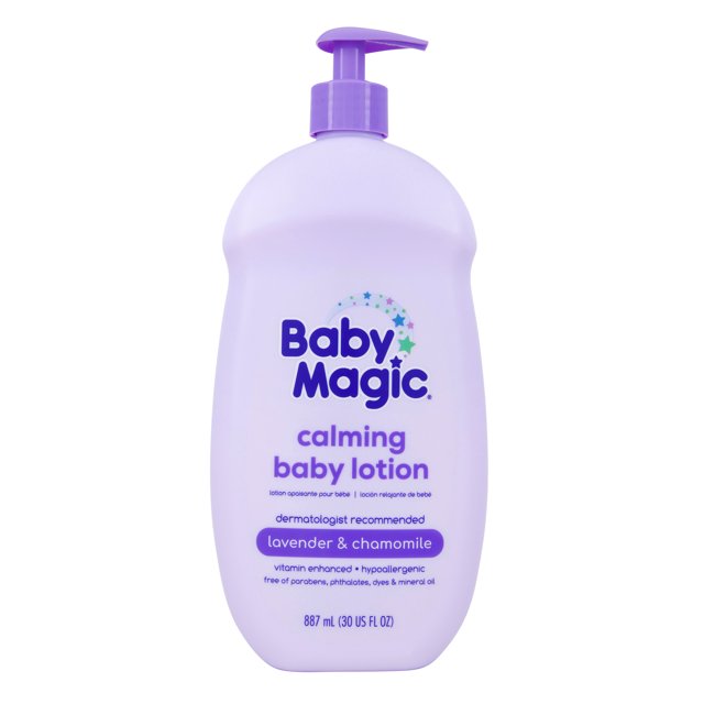 Baby Magic Calming Baby Lotion, Lavender and Chamomile, 30 oz