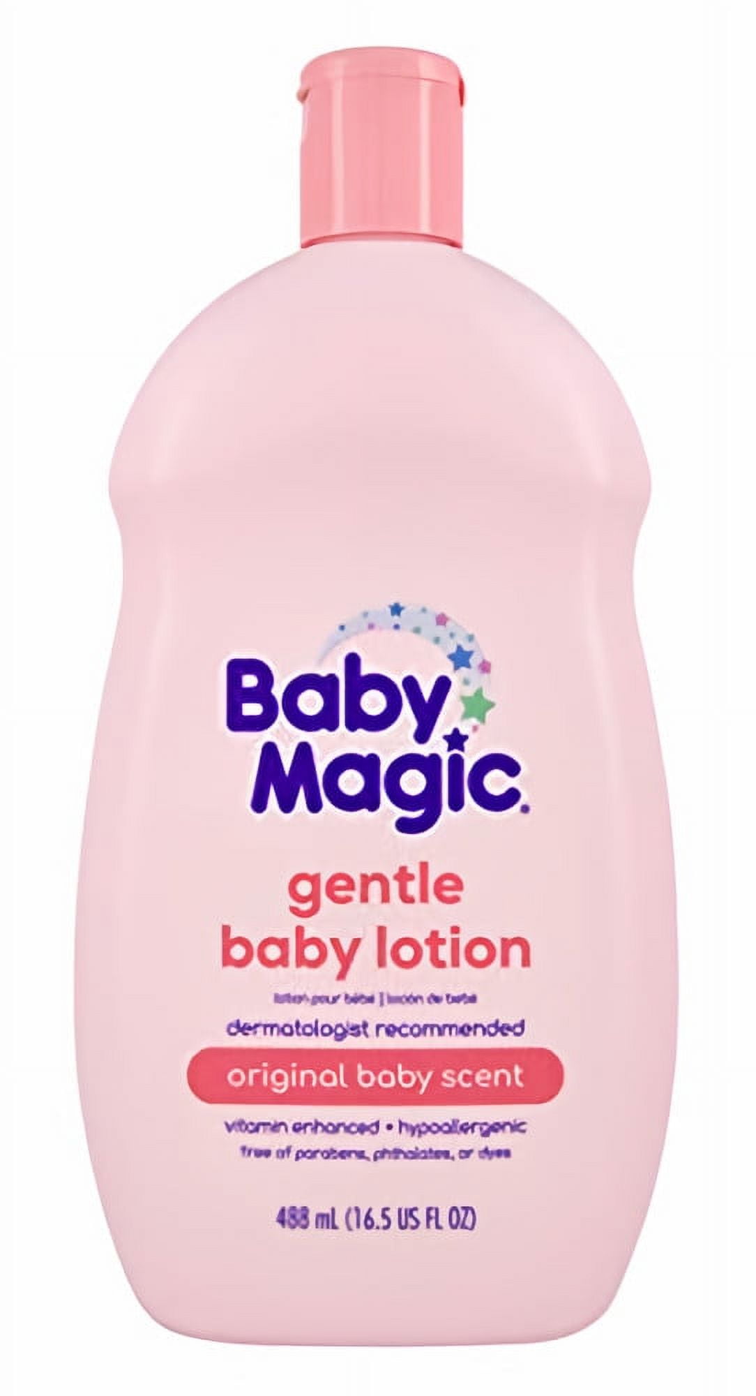 Baby Magic Gentle Baby Lotion Original Baby Scent - 16.5 Oz (Pack of 3)