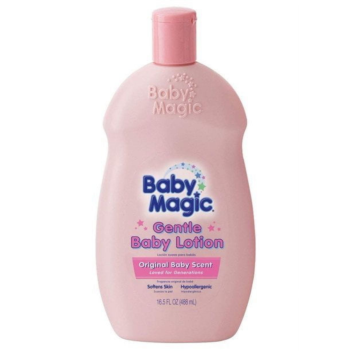 Baby Magic Gentle Baby Lotion Original Baby Scent Hypoallergenic 16.5 oz