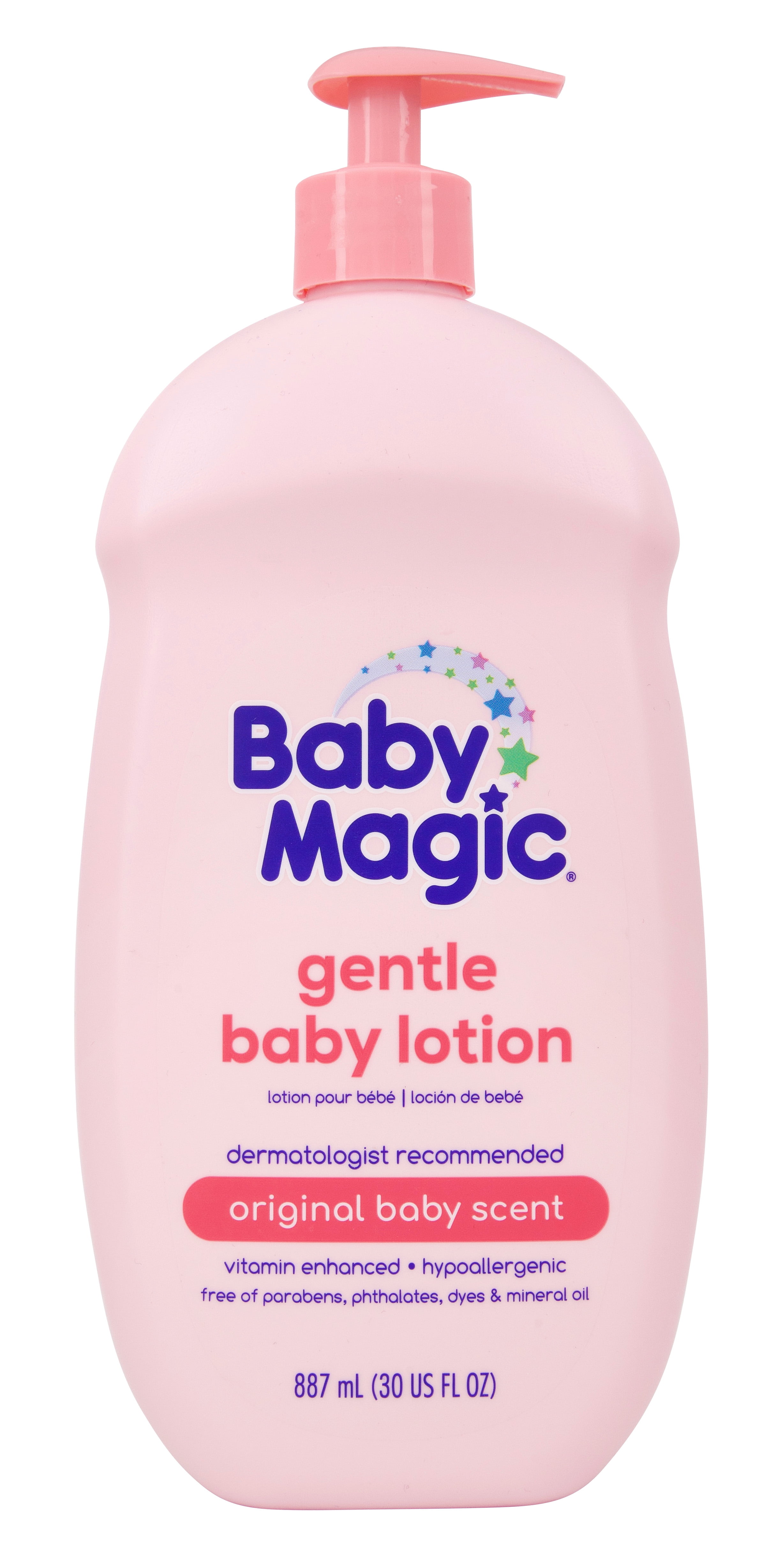 Baby Magic Gentle Baby Lotion, Original Baby Scent, Hypoallergenic, 30 oz.