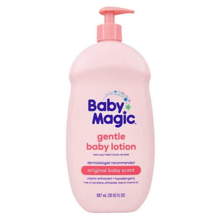 Baby Magic Gentle Baby Lotion with Original Baby Scent, 30 oz, 2 Pack