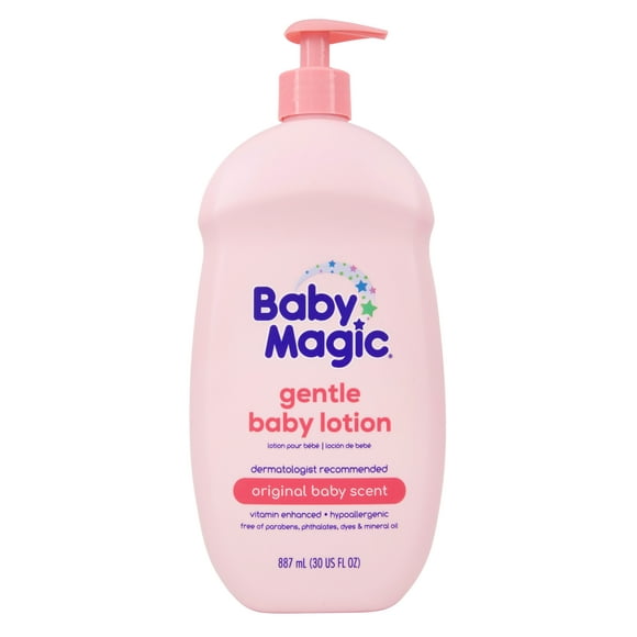 Baby Magic Gentle Baby Lotion with Original Baby Scent, 30 oz, 2 Pack