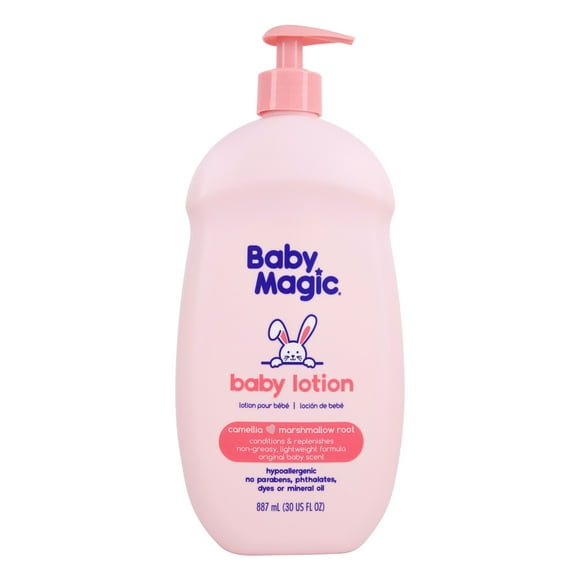 Baby Magic Gentle Baby Lotion with Original Baby Scent, 30 oz