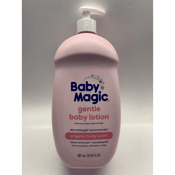 Baby Magic Gentle Baby Lotion with Original Baby Scent, 30 oz