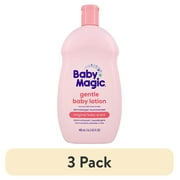 (3 pack) Baby Magic Gentle Baby Lotion, Camellia Oil & Marshmallow Root Original Scent, 16.5 fl oz
