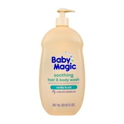 Baby Magic Soothing Hair & Body Wash for Children, Vanilla & Oat, 30 fl oz