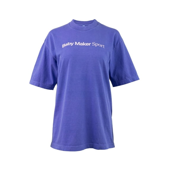Baby Maker Sport Tee Purple Large