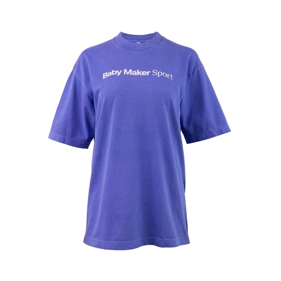Baby Maker Sport Tee Purple Medium