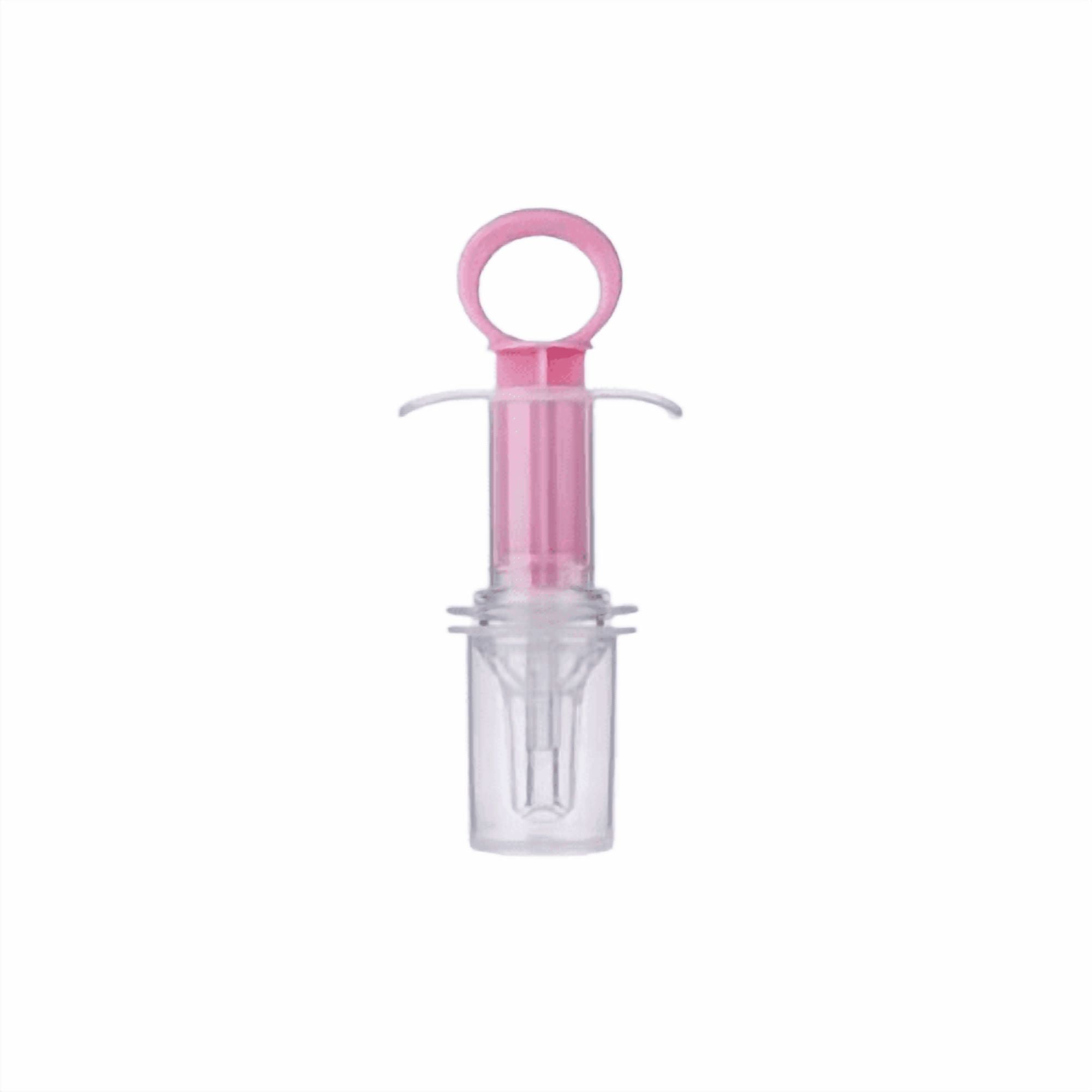 Baby Medicine Dispenser Pacifier Spout Plastic Medicine Dosing Syringe ...