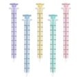 thumbnail image 1 of Baby Medicine Dispenser Syringe for Children,Oral Syringes, Liquid Plastic Syringe Without Needle,Leak Proof Dosing Tools,5 Colour Syringes - 5 Pack, 1 of 8