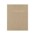 thumbnail image 1 of Baby Memory Book, Baby Books for Baby Shower Gift, Baby'S First Year Book Monthly Baby Milestone Tracker, Baby Scrapbook Baby Photo Albums Pregnancy Journal Baby Growth Record Book, 10.2×8.3In, Khaki, 1 of 8