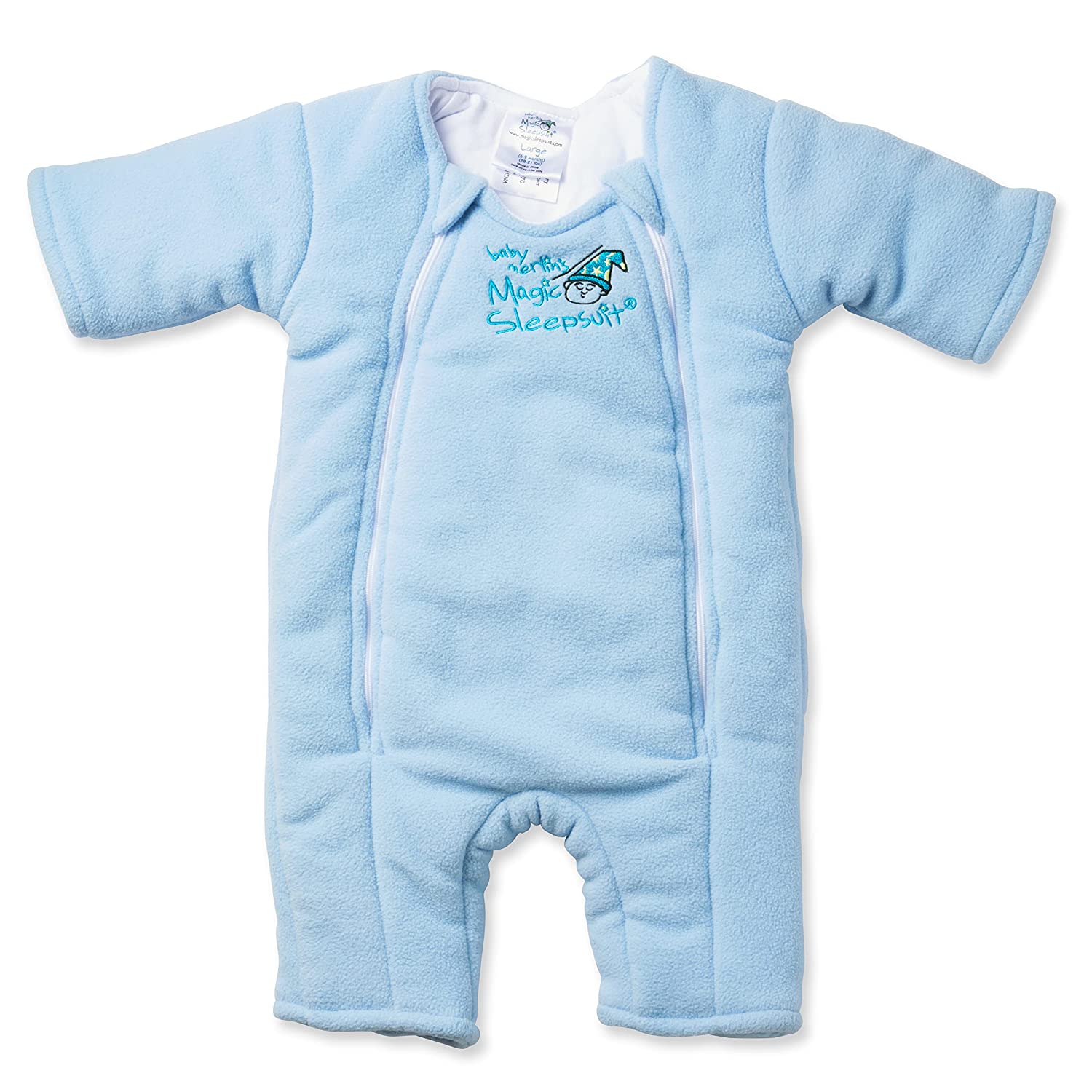 Baby Merlin s Magic Sleepsuit Microfleece Baby Transition Swaddle Baby Sleep Suit Blue 6 9 Months Walmart