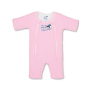 HALO Baby Merlin's Magic Sleepsuit - Microfleece Baby Transition Swaddle - Baby Sleep Suit - Pink - 3-6 Months