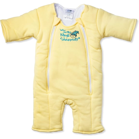 HALO Magic Sleepsuit - Swaddle Transition Product - Cotton - Yellow, 18-21lbs