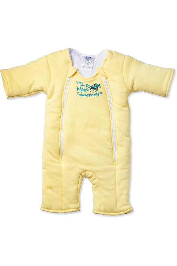 HALO Magic Sleepsuit - Swaddle Transition Product - Cotton - Yellow, 18-21lbs