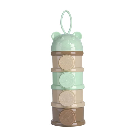 Baby Milk Powder Box, Portable Food Supplement Storage for Travel, Sealed Tank for Rice, Noodles, Snacks, and Baby Accessories