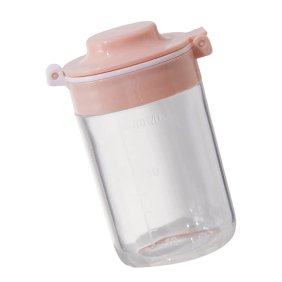 Baby Milk Storage Box Spill Proof Design Lightweight Construction 80ml Large Capacity Double Lid Design Technology
