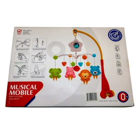 Baby Mobile Musical For Crib With Projections