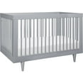 Baby Mod Marley 3in1 Convertible Crib Gray