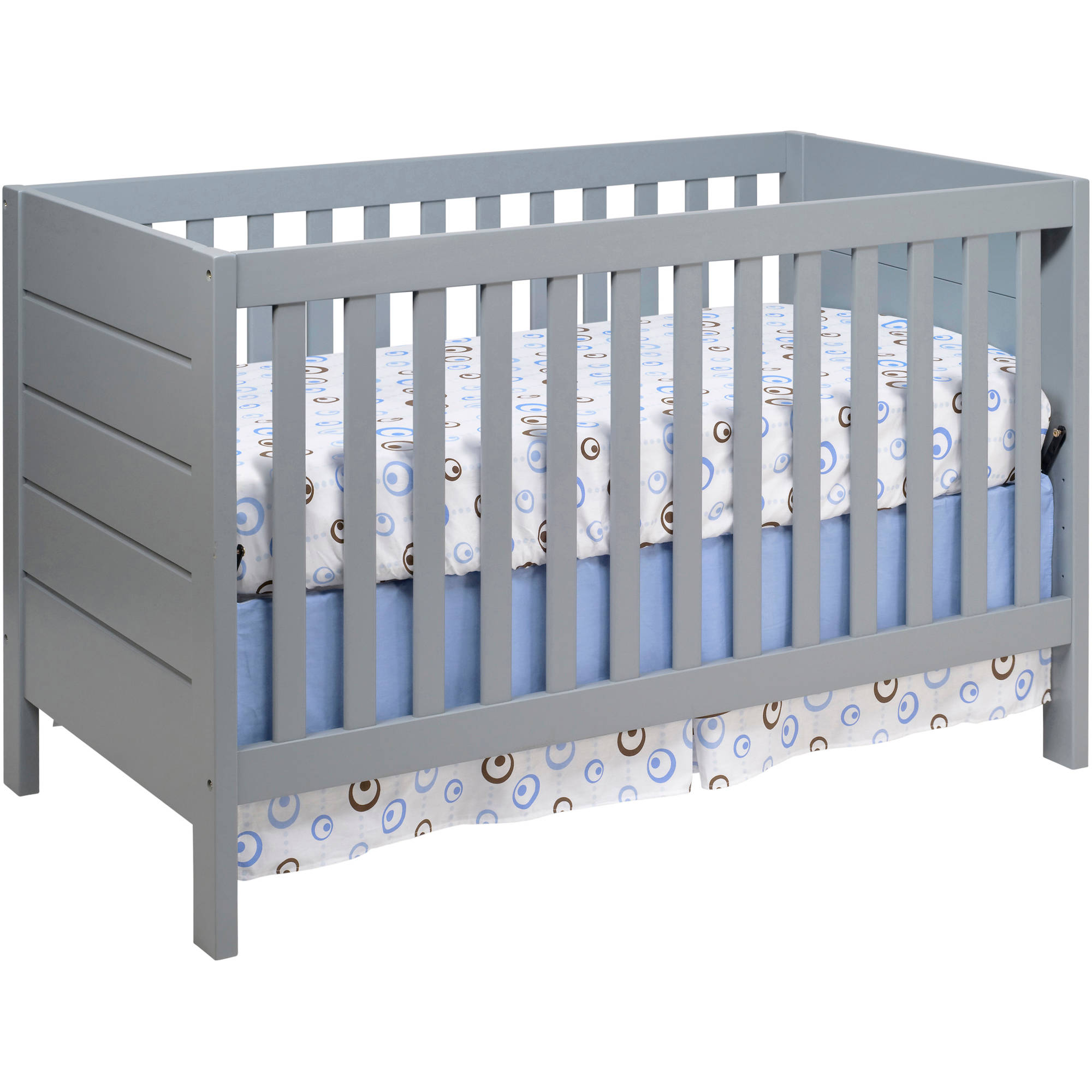 Baby Mod Modena 3-in-1 Convertible Crib Gray - image 1 of 9