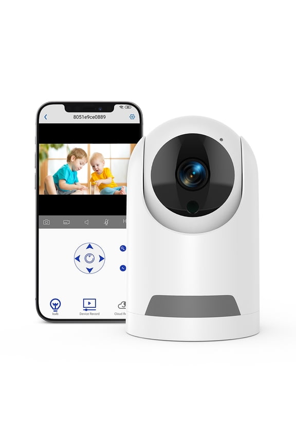Baby Monitor, 360° Wireless 5G Nanny Cam with Safety Alerts, 4MP HD WiFi Camera for Human & Pet Detection, Home Security Camera with Two-Way Audio, Motion Tracking, IR Night Vision