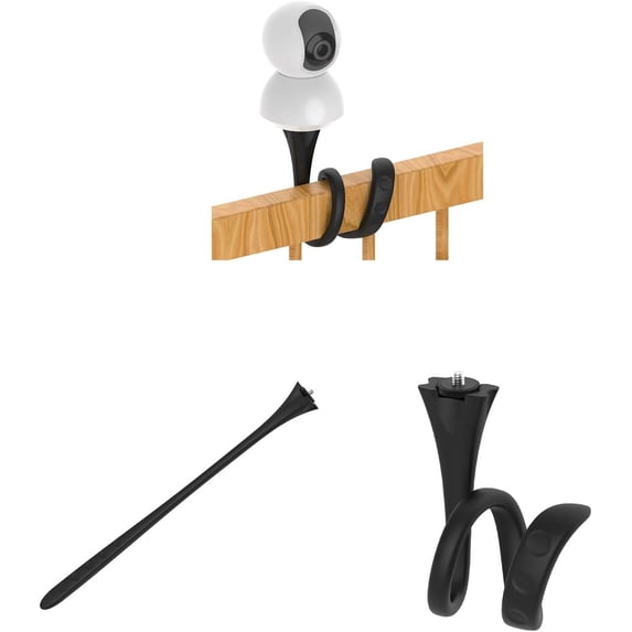 Baby Monitor Mount Works for Baby Smart Baby Monitor Flex Stand（Black ...